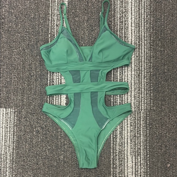 Other - Women’s GreenOne Piece Swimsuit. Cut out. Sexy. Small